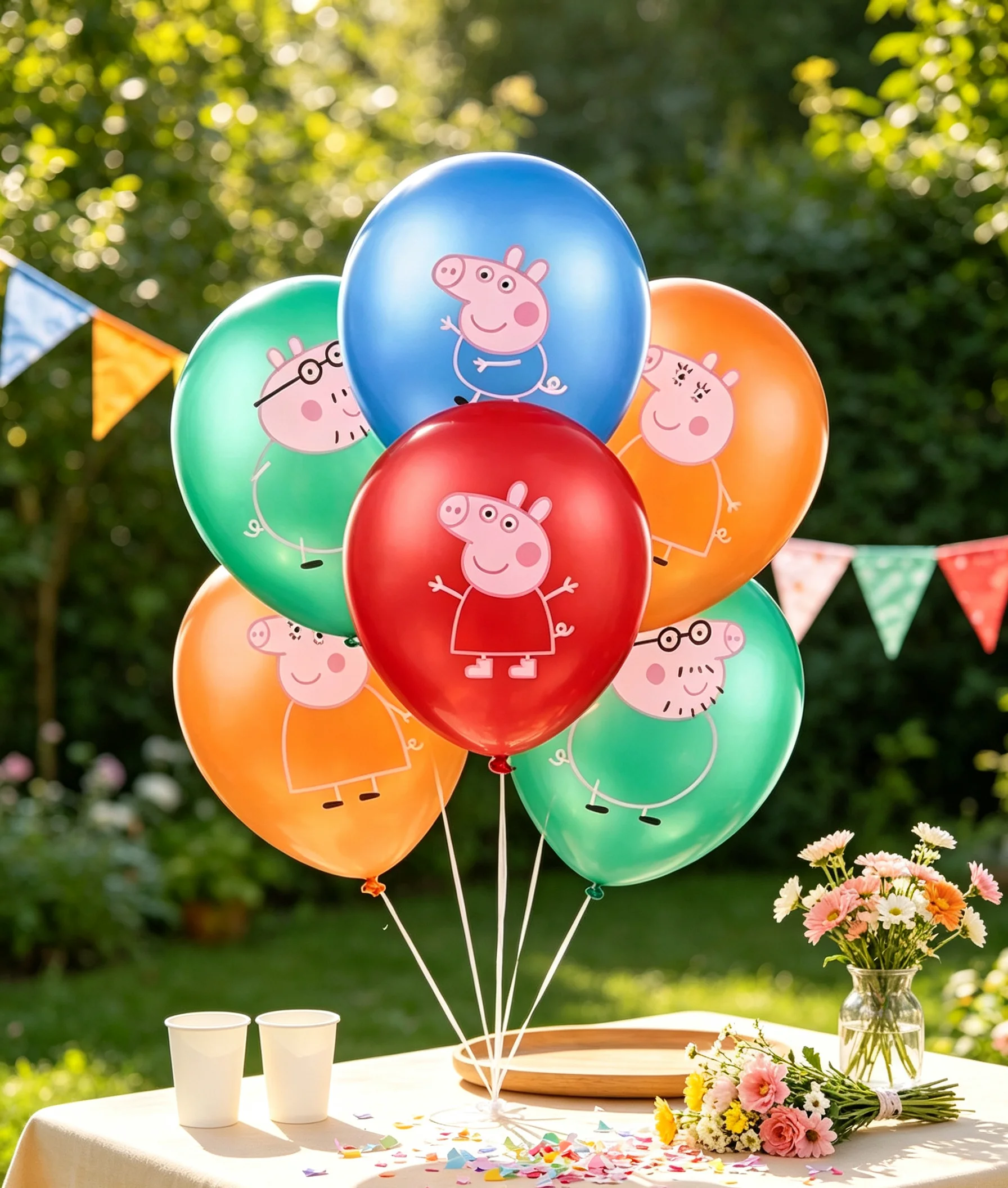 12pcs Peppa Pig Birthday Party Latex Balloons Page George Balloon Set Party Favor Toy Baby Shower Decoration Birthday Gift