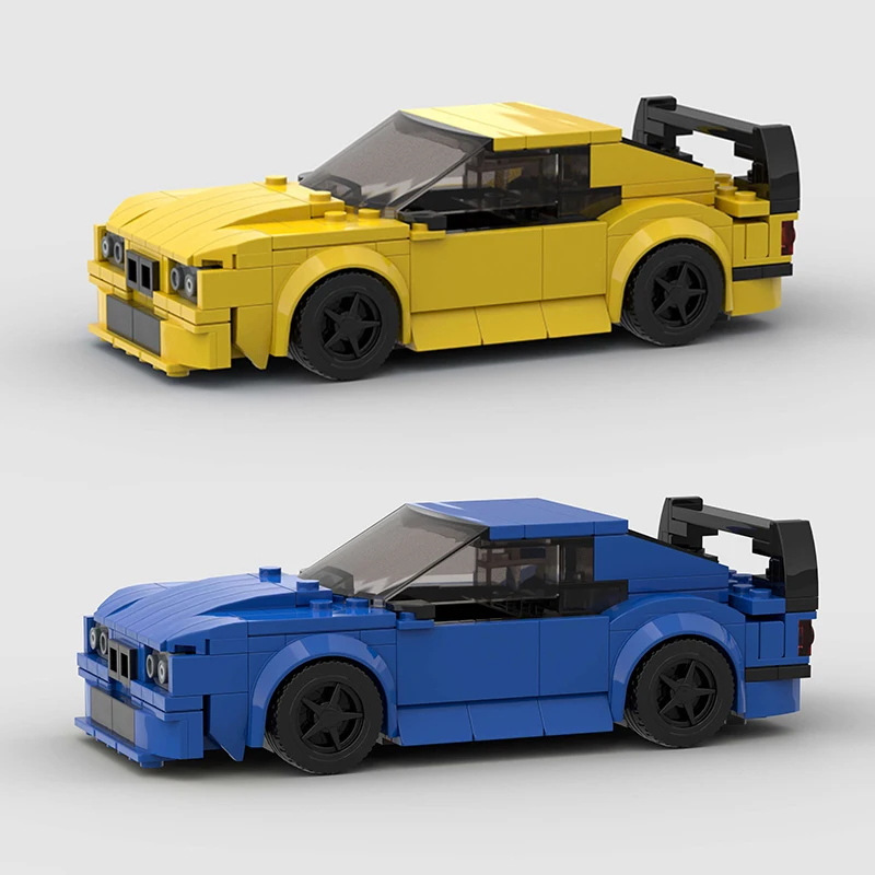 MOC e36 Racing Sports Car Vehicle City Speed Champion Racer Building Blocks Brick Sets Creative Garage Toys Kid Holiday Gift Boy