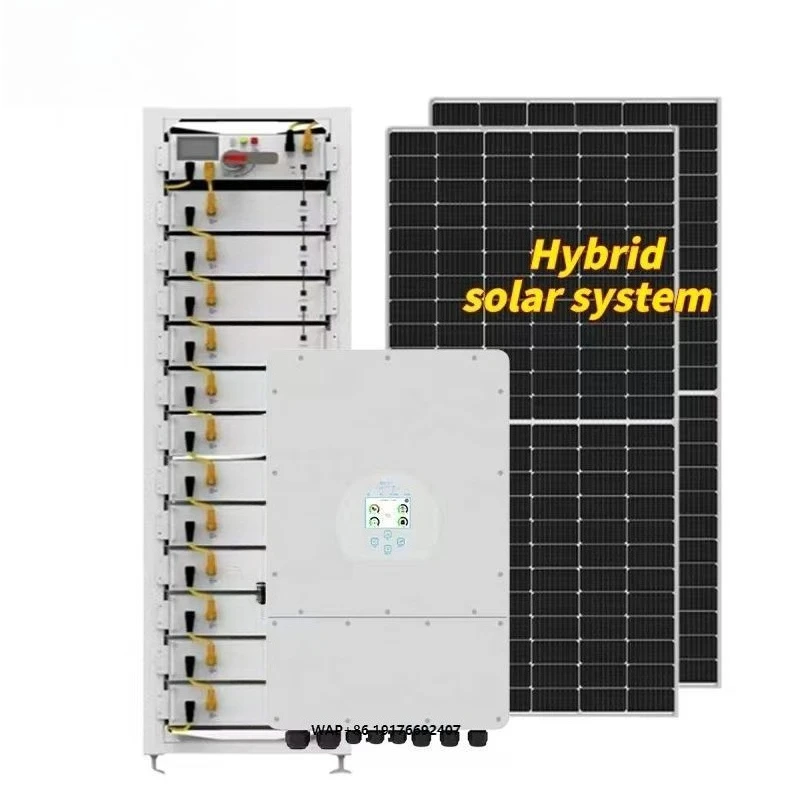 Deye All in One Solar Power System 5kW 6kw 8kw 10kw 20kw Hybrid Inverter Solar Energy Storage System Home Complete Set