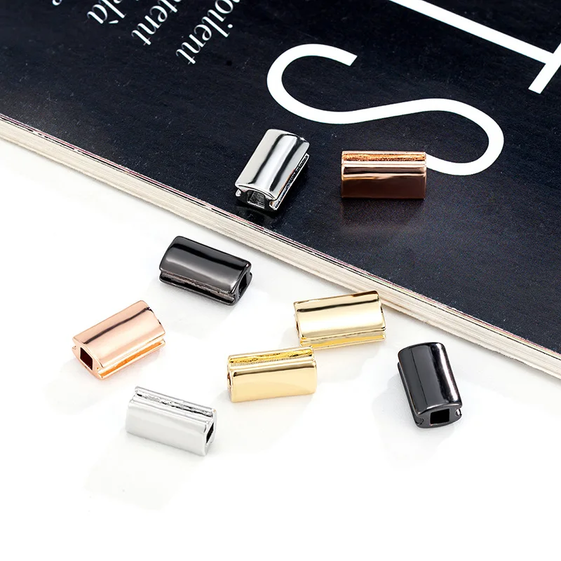 10 Pcs/lot Accessories Bracelet Connecting The Rectangular Square Pieces At The Tail Handmade DIY Beads for Jewelry Making