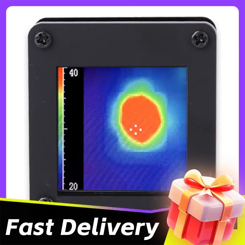 

AMG8833 Infrared Handheld LCD Display Thermal Imager USB Rechargeable High Precision Thermograph Temperature Camera Accessories