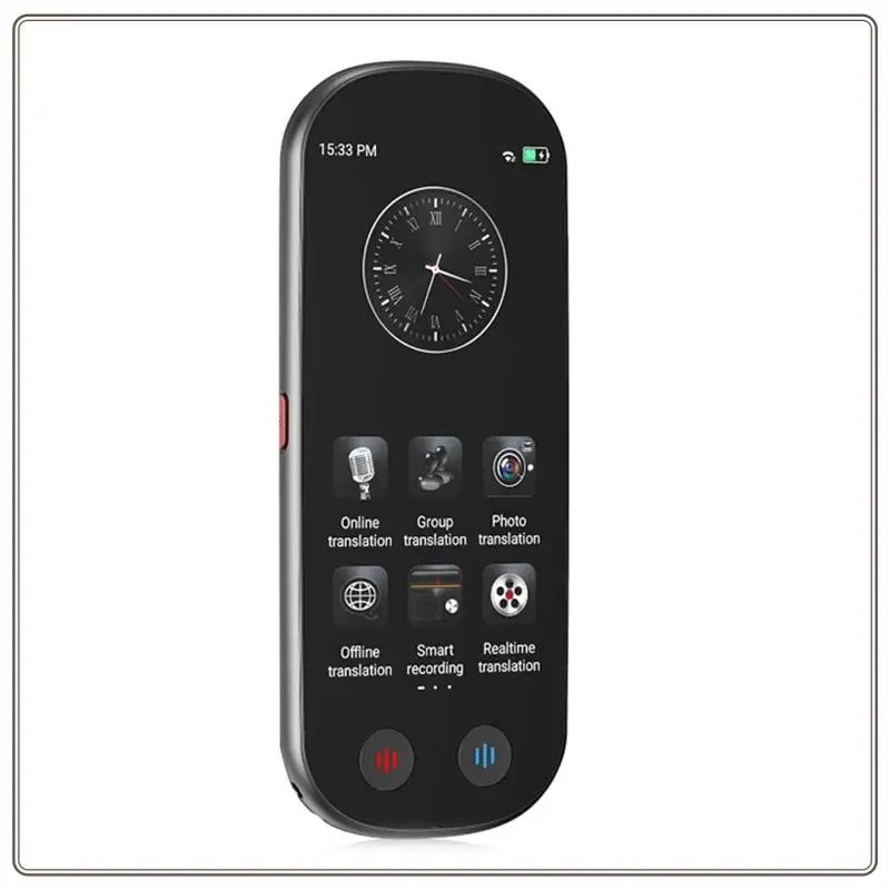 جهاز ترجمة موثوق به للغة ترجمة ثنائية الاتجاه، ترجمة صوتية محمولة غير متصلة بالصورة، للسفر التجاري