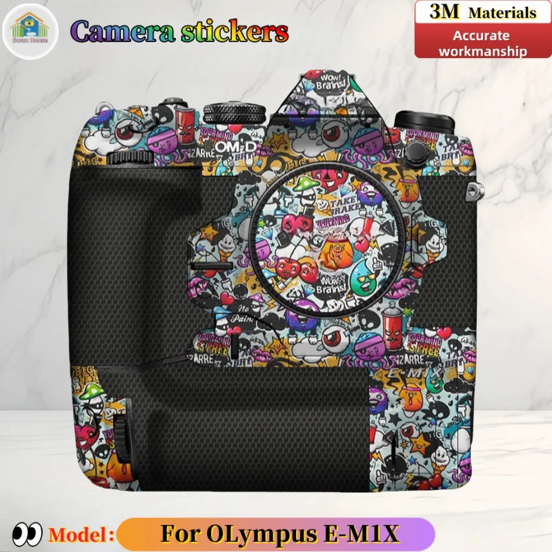 

EM1X For Olympus E-M1X Camera stickers, DIY skin,Precision tailoring wear-resistant protective film