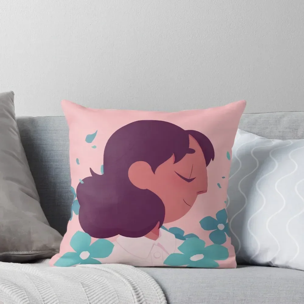 

Pastel Connie portrait Throw Pillow Pillowcase home decor items Couch Pillows pillow