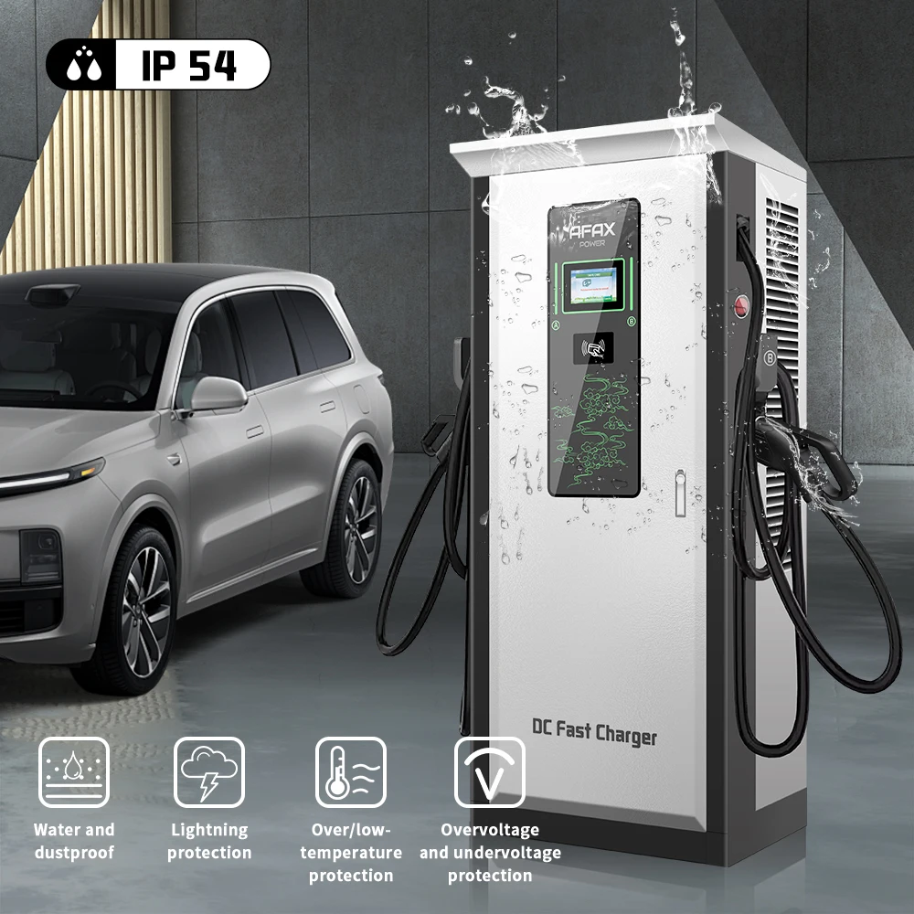 Excellent After-sale Floor-mounted 120kw DC EV Charing 4G WIFI Level2 CCS2 EVSE electric car Chargers