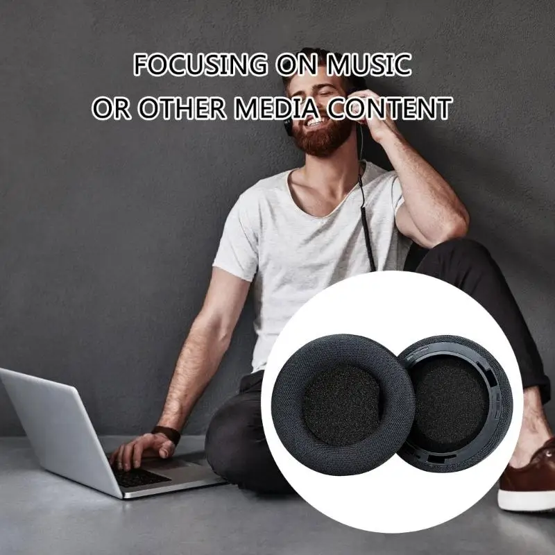 G6DD 1Pair Ersatz Earpads Ohrkissen Abdeckung für virtuose Kopfhörer Ohrschützer Headsets Ärmel
