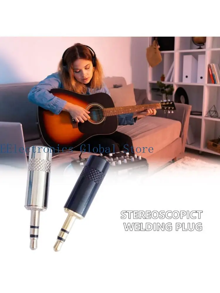 462B 3.5mm Sound Connectors 3 Poles Finish for Stable Transmission
