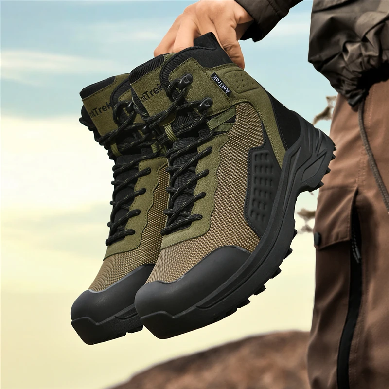 

Оригинальная брендовая дизайнерская походная обувь средней высоты, высококачественная носимая обувь для альпинизма, большие размеры, походные тренировочные ботинки 39-47