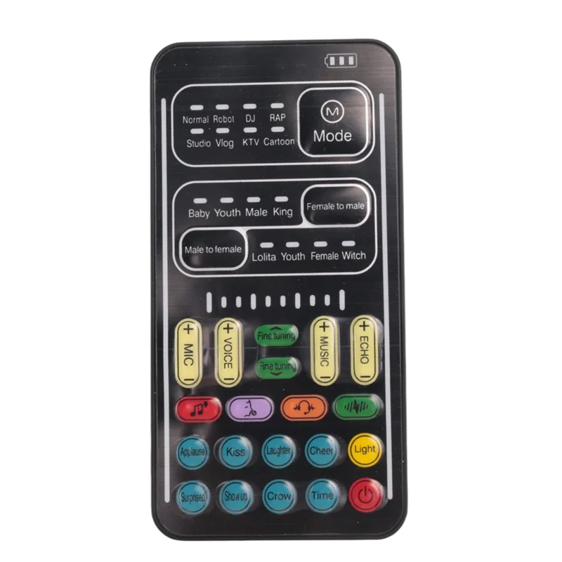 Neu-3X Voice Changer Handmikrofon Voice Changer mit Sound Multifunktionale Effekte Maschine für Telefon//Switch (I9)