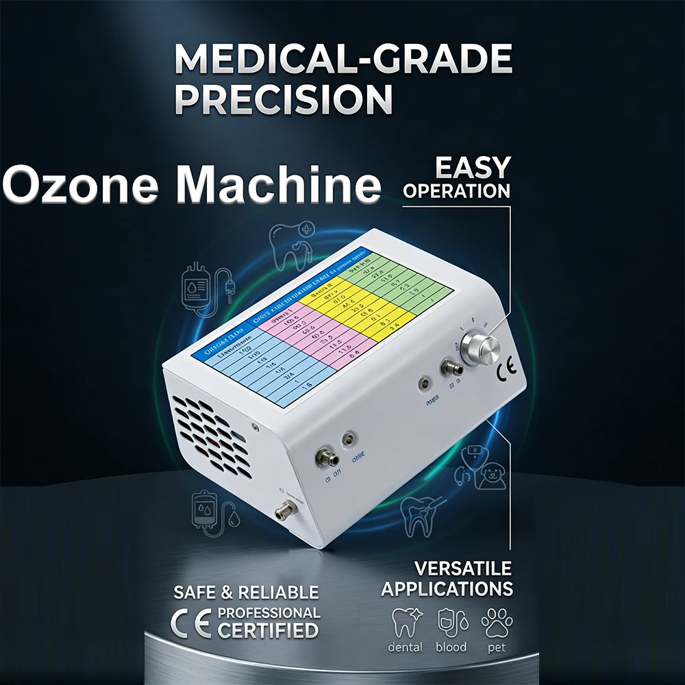Máquina Generadora de Ozono para Spa de Pies, Dispositivo de Terapia de Ozono de Grado Médico, Ajustable para Uso en Clínicas, Hogares y Mascotas