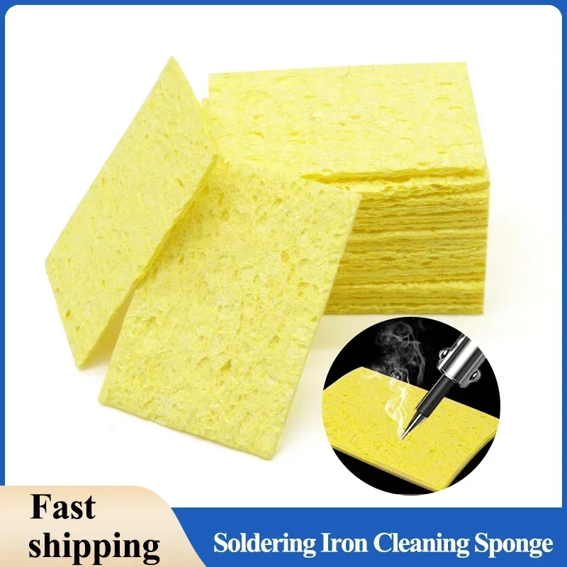 

5/10/20/50pcs Soldering Iron Cleaning Sponge For Enduring Solder Welding Station Electric Soldering Iron Tip Repair Tools Sponge