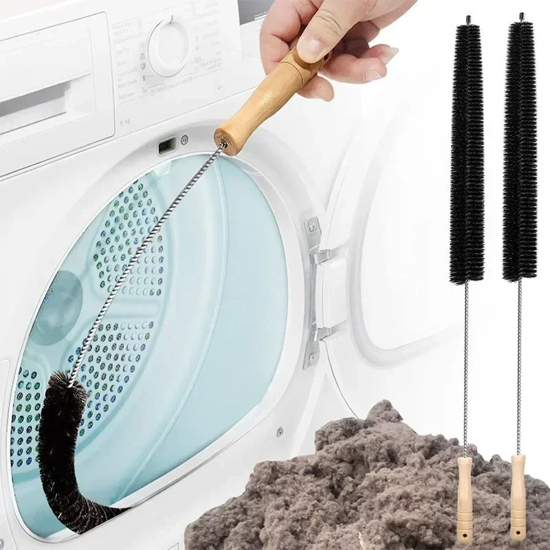 Cleaner Brush Washing Drying Machine Radiator Pipe Cleaning Brushes Flexible Bending Dust Removal Dirt Detergent Long Flexible