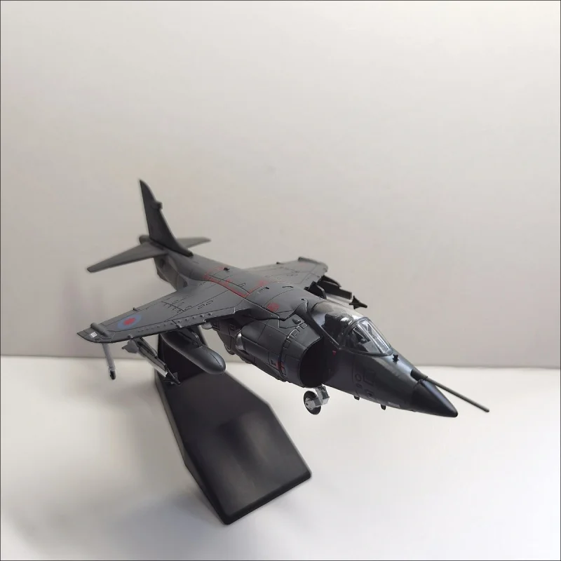 

1: 72 British Harrier Fighter Sea Harrier Fighter Aircraft Alloy Simulation Military Model Home Decoration Pendant Birthday Gift