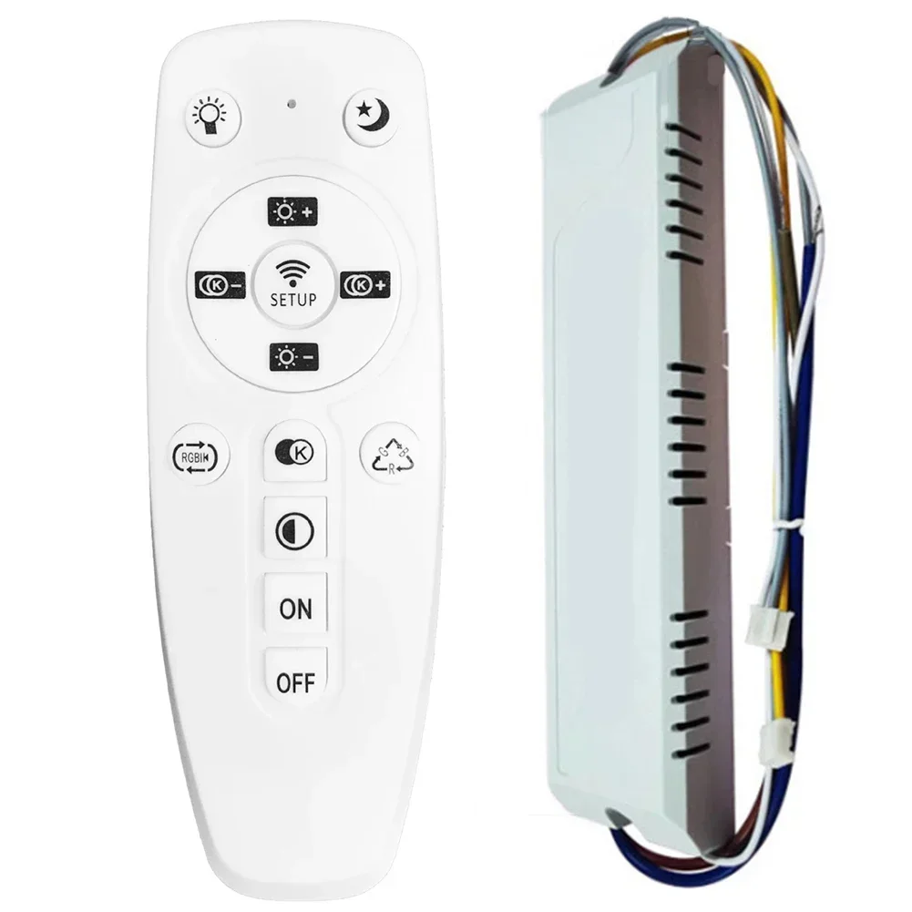 2.4G App Control LED Driver Remote Lighting Control Installation In Tight Spaces AC180-240V Input Voltage For Chandeliers