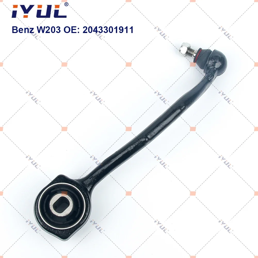 IYUL A Pair Front Control Arm Straight For Mercedes Benz C-Class W203 CL203 S203 CLK C209 A209 SLK R171 A2043301911 A2043302011