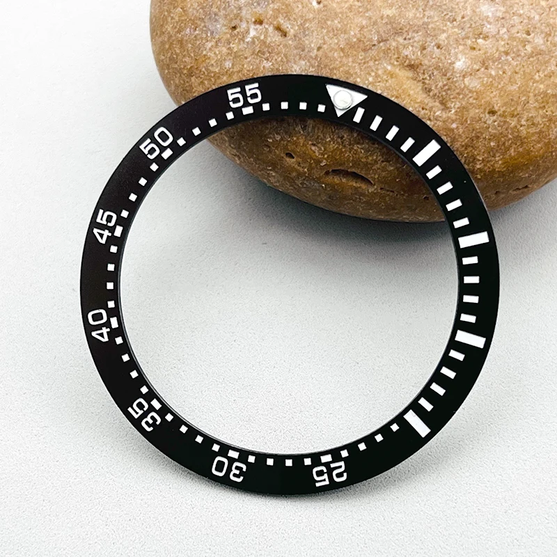 38mm*30.5mm Ceramic Watch Bezel Insert Ring Fits Seiko SPB185 SPB187 Watch Cases Bezel Watch Replacement Parts