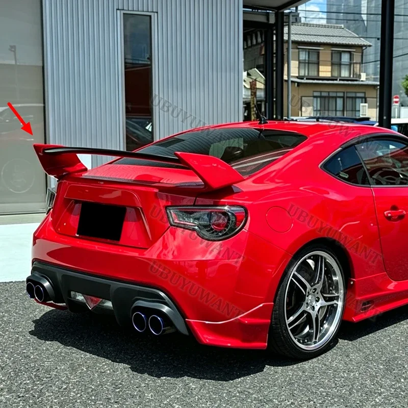 For Toyota GT86 ZN6/Subaru BRZ ZC6 / Scion FRS Rear Trunk Spoiler Wing Top Tail Lip Spoiler Diffuser Auto Parts 2013-2020