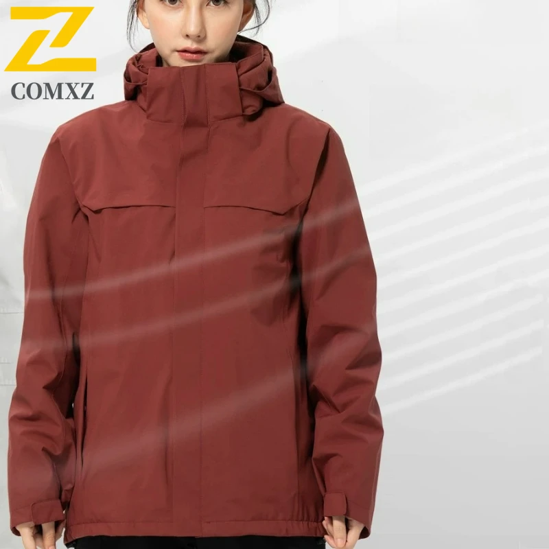 

COMXZ легкая мужская куртка 2025 альпинистская ветрозащитная мотоциклетная куртка повседневная прочная осенняя новая мужская одежда для велоспорта