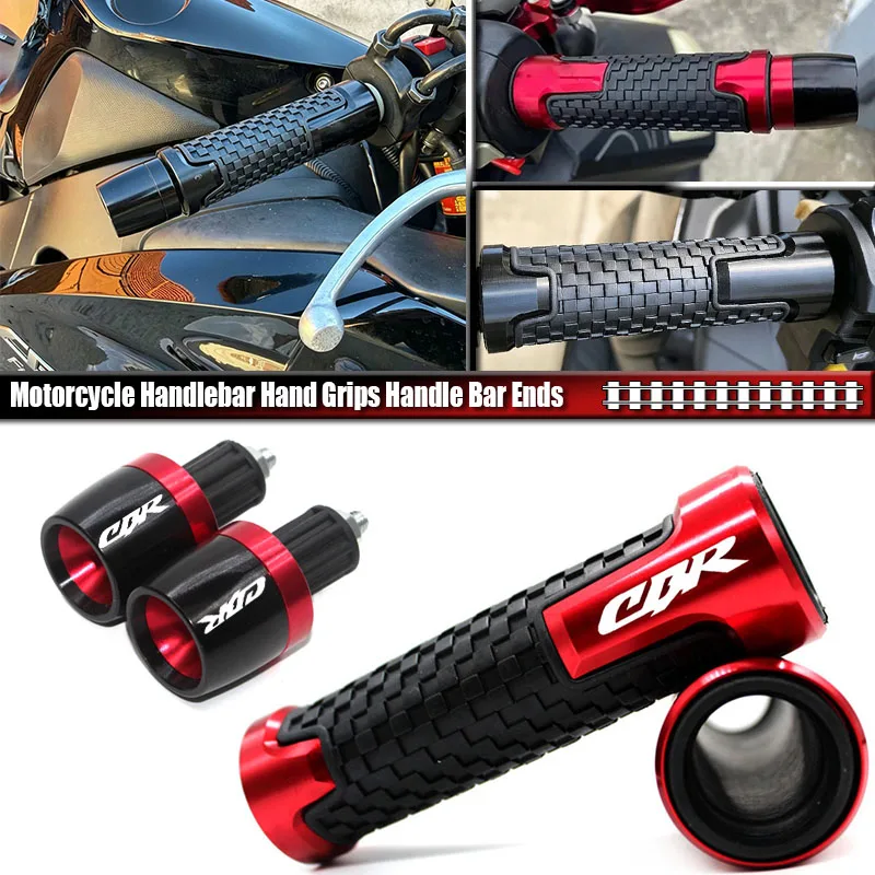 For CBR 600 CB600F F2 F3 F4 F4i CB599 CBR600RR CBR1000RR Motorcycle Handlebar Hand Grips Handle Bar Ends
