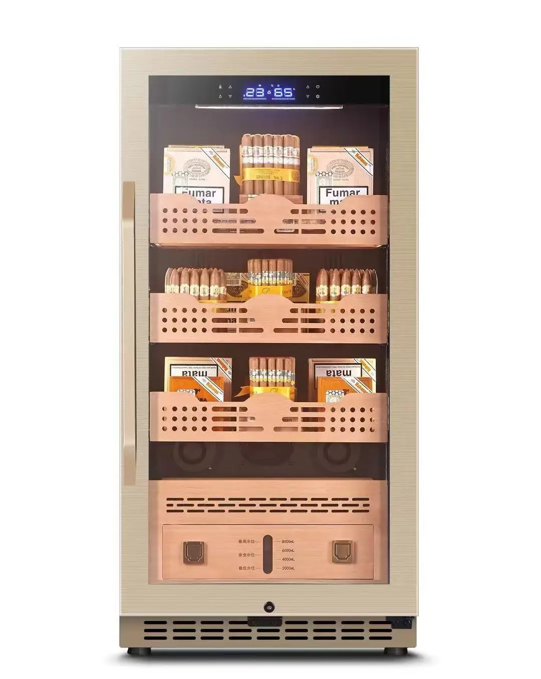 

Factory Direct Electric Cigar Humidor Cigar Cabinet Wholesale Price
