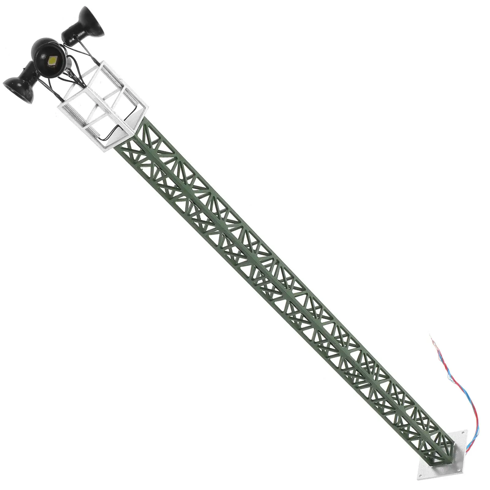 

Миниатюрные световые элементы для железнодорожных макетов: имитация светового трафика, декор для сцен