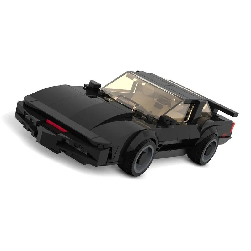 

MOC-85974 New City Sports Iconic Black Supercar Building Block Model 277 Parts Boys Children's Birthday Christmas Toy Gift