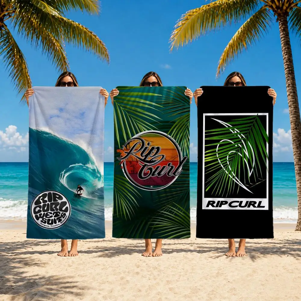 Surf Brand Rip Curl Towel Towel Soft Pool Gift For Travel Gym Shower Camping Quick Dry Sports Large Beach Towels