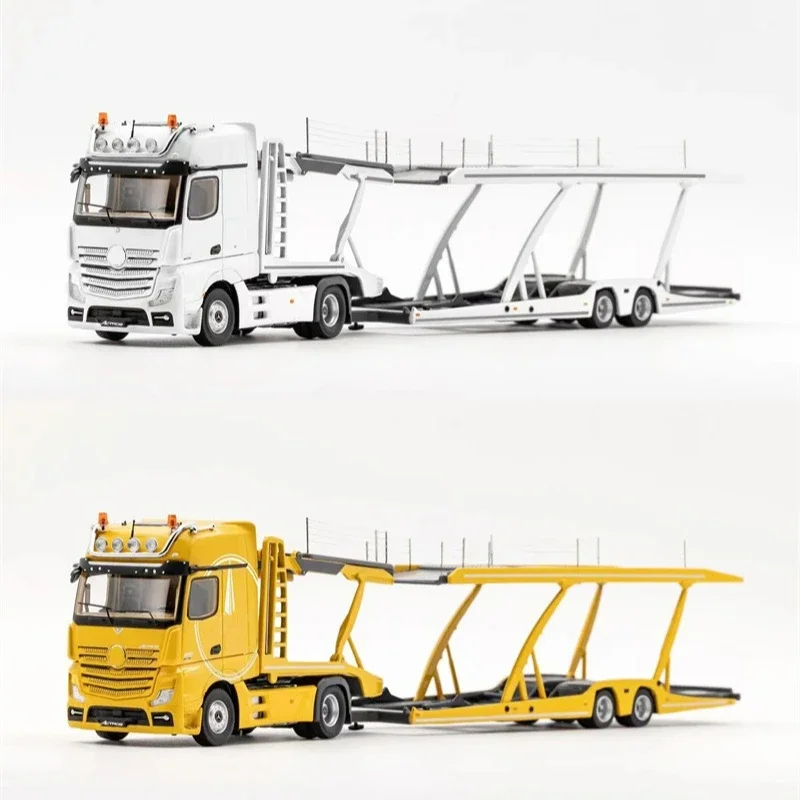 ダブルデッキトレーラー,モデルカー,gcd 1:64 actros,lhd