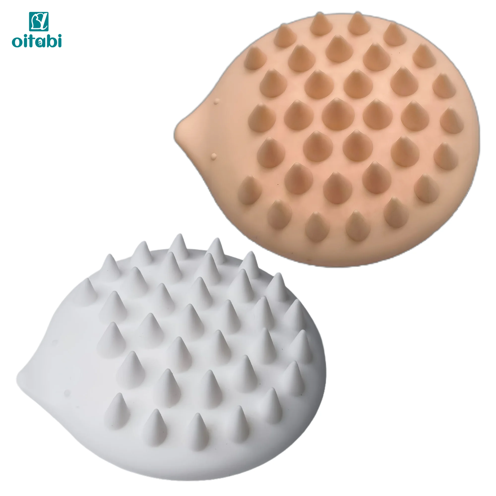 Oitabi pet macio silicone massageador escova chuveiro escova de banho remover pente limpo para cão gato, escova de limpeza de animais de estimação