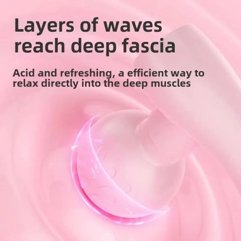 

Регулируемый мини-массажер для фасции, мягкая массажная головка, износостойкое устройство для массажа глубоких тканей, простое в эксплуатации, удобное