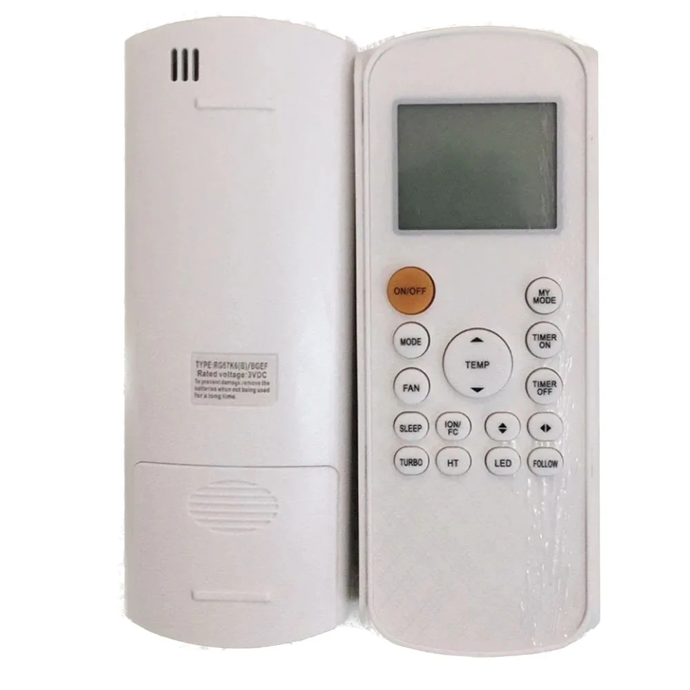 New Replacement RG57K6(B)/BGEF For Midea Air Conditioner Remote Control RG57A AC Remote Control cold and hot function