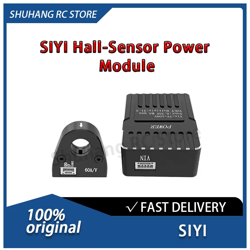 Module d'alimentation à capteur Hall, large tension, haute précision