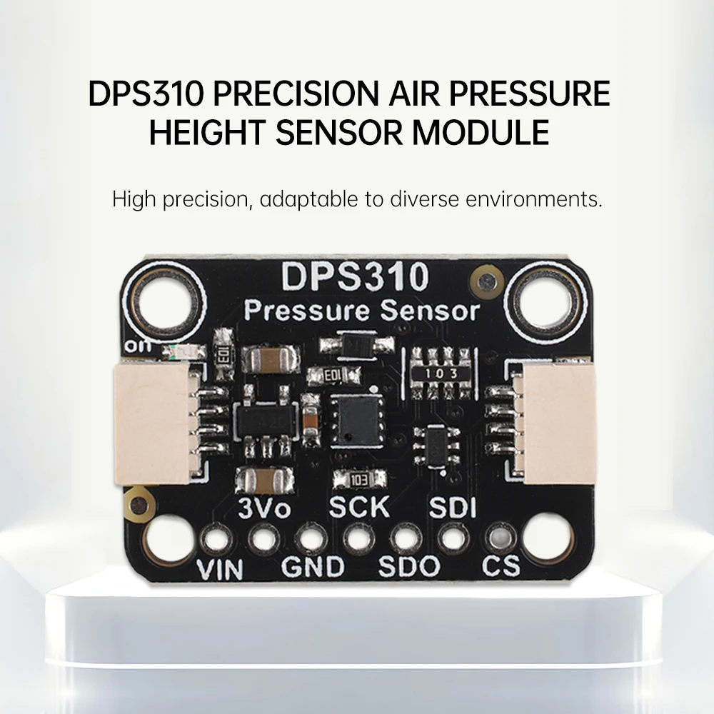 

DPS310 High Precision Barometric Altitude Sensor Module Environment Sensor Module Qwiic Interface