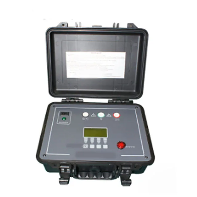 Intelligent Insulation resistance meter testing device withstand voltage insulation resistance tester HZJY-5K-I