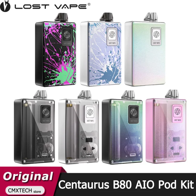 บุหรี่ไฟฟ้า Centaurus B80ชุด AIO POD 80W MOD พร้อมตลับขนาด5ml