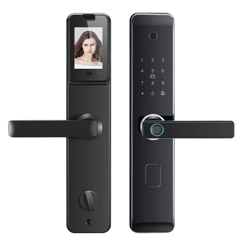 

Household Door Smart Door Lock Password Electronic Anti-theft Door Lock Cat's Eye Fingerprint