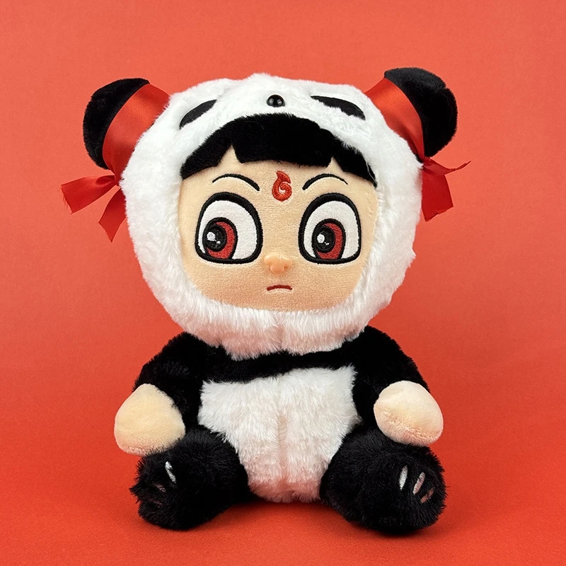 Nezha Devil Boy Plush Toy Stuffed Animal Doll Anime Cartoon Ne Zha 2 Collectible Gift Ao Bing Figure Movie Inspired Design