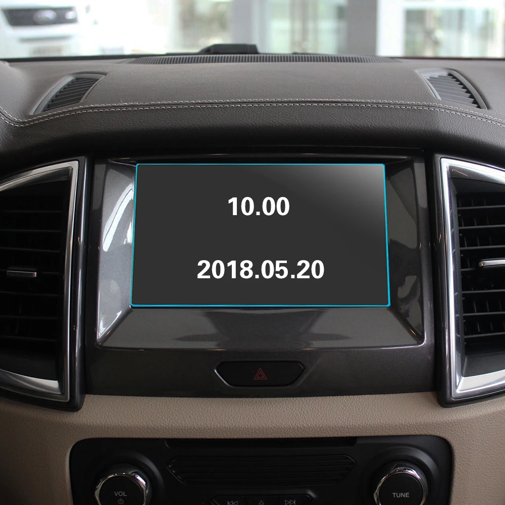 Car Navigation Screen Film for Ford Ranger Everest 2015 - 2020 for Kuga 2013 - 2018 GPS Screen Protector Accessories