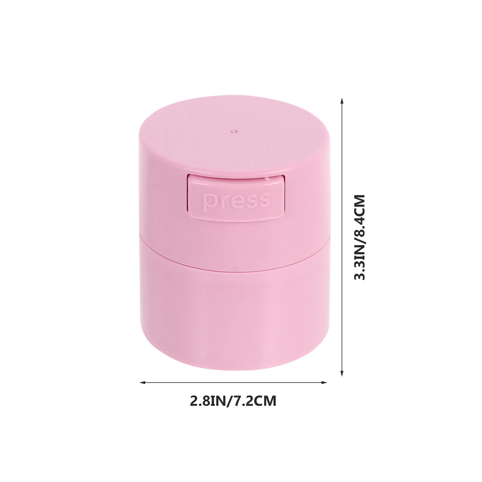 علبة تخزين لاصق الرموش (قطعتان) - حاوية بلاستيكية كبيرة السعة لتجفيف وحفظ أدوات تمديد الرموش