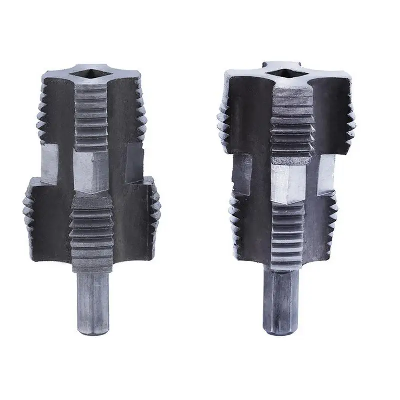 Water Pipe Threader Ergonomic 1/2 Inch Pipe Threader Inner Thread Maker Reusable Manual Threading Tool 3/4 Inch Plumbing Tool