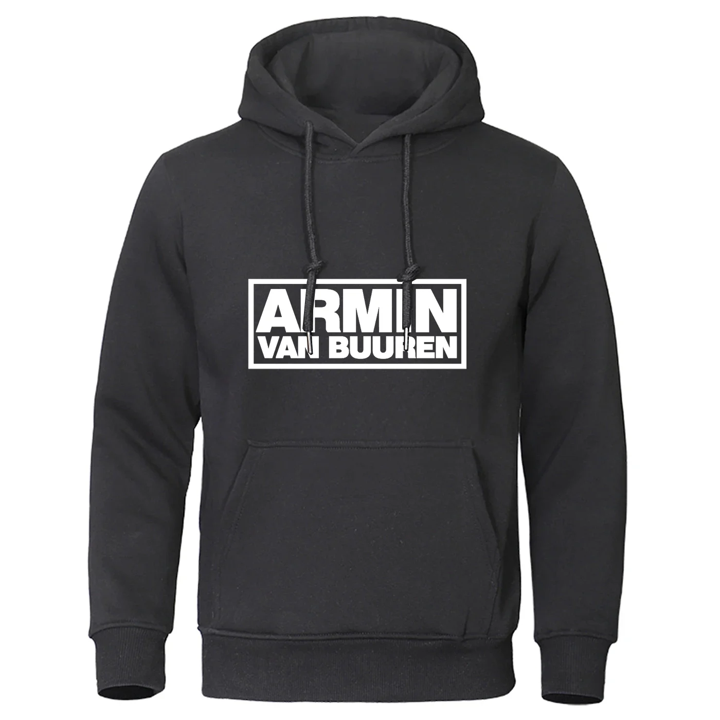 Armin Van Buuren Men's solid-color pullover with zipper suitable for spring and autumn with prints hoodies