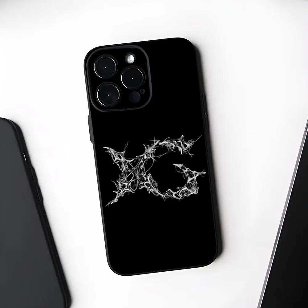 Популярный чехол для телефона Kpop XG Girl черный мягкий Iphone 16 15 14 13 11 12 Pro Max Xr X Xs 8 7 Фото №6