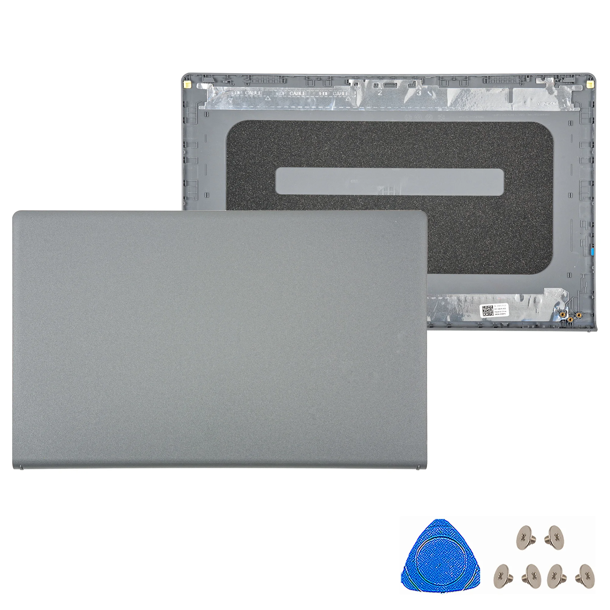 Capa para dell inspiron 15 3510 3511 3515 3520 3521 lcd capa traseira 0ddm9d/0t4mt1/00wpn8 moldura/dobradiças dobradiça capa reparação 15.6 polegadas