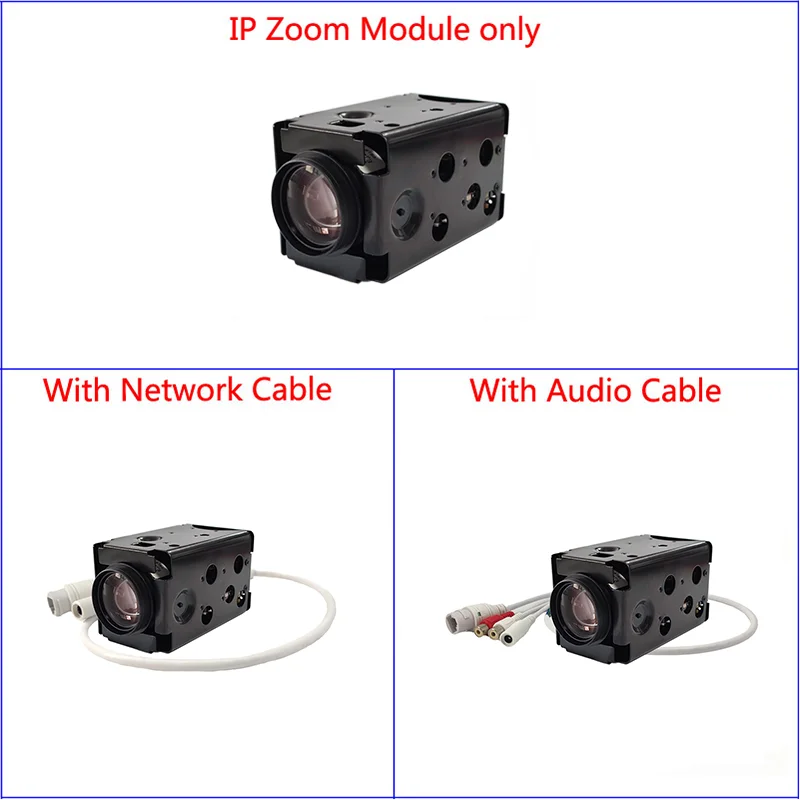 HT7220 2MP SONY IP 20x módulo de câmera com zoom HD 1/2.8 "SONY IMX307 sensor de iluminação ultra baixa GK7205v200 módulo de zoom