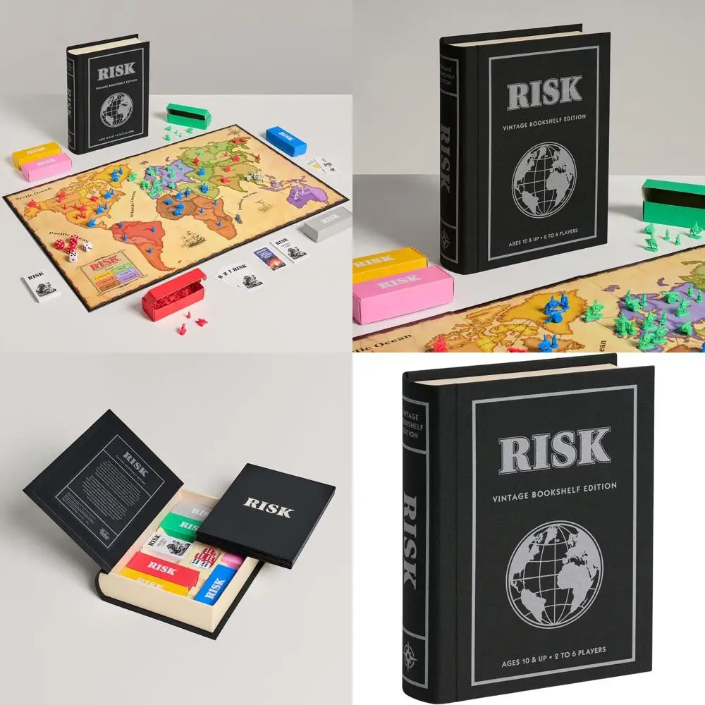 

Classic Game Company's Risk: Vintage Edition Bookshelf Collection