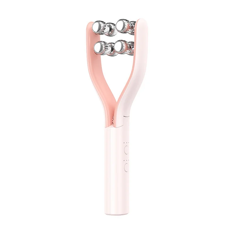 ABKR-EMS Microcurrent Roller Face-Slimming Artifact V-Face Beauty Facial Massager For Firming And Lifting The Face