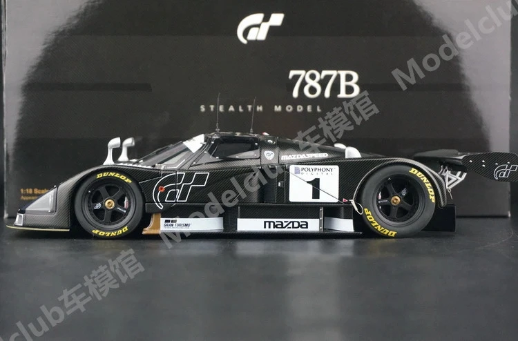 Autoart 1:18 787B GT Version Simulation Limited Edition All Open Alloy Metal Static Car Model Toy Gift