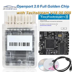 Working Online Full Chip Tactrix Openport 2.0 Openport2 J2534 PassThru Open Port 2 0 With ECU FLASH Auto Chip Tuning Tool Cable