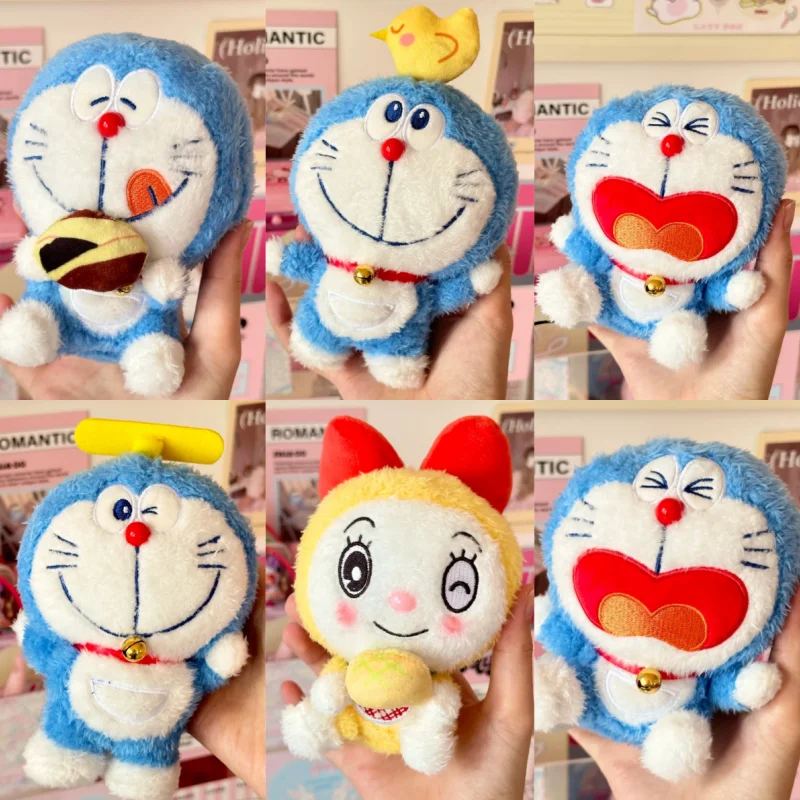 

Подлинная серия Doraemon Fun Lala, загадочная коробка, кукла, брелок, плюшевая глухая коробка, очаровательная фигурка, подарок для детей, подарок на день рождения, игрушка