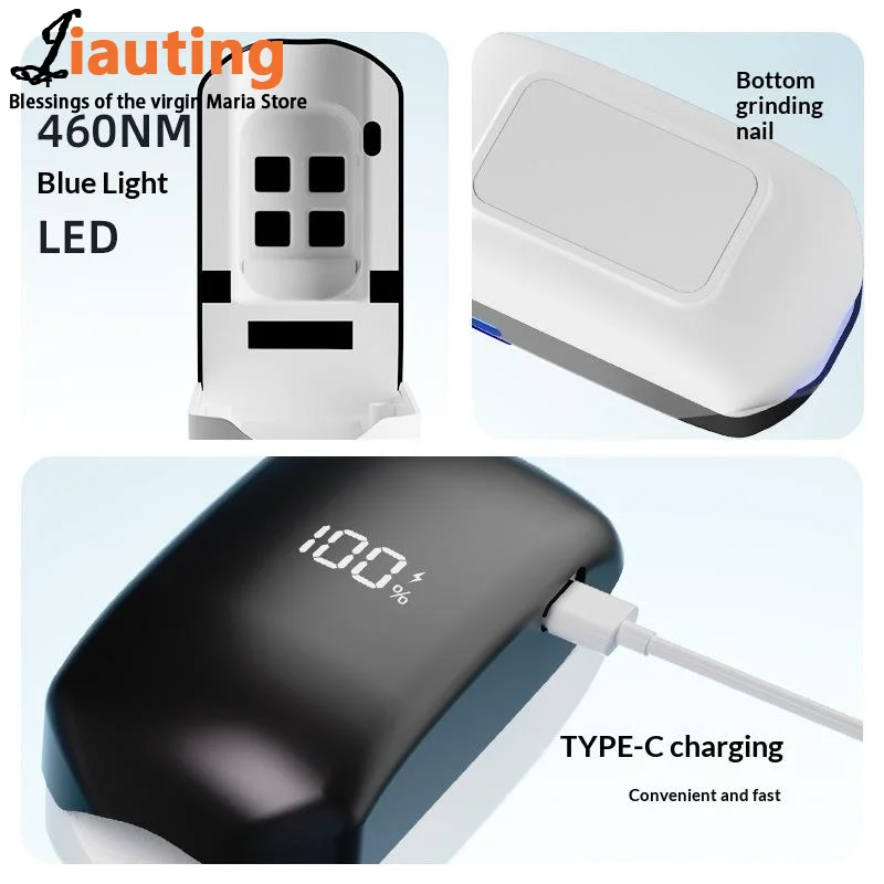 

Hot Sale Portable Fungal Nail Laser Device Digital Repair Onychomycosis Nail Fungus Cleaning Laser Device Foot Nail Care Tools